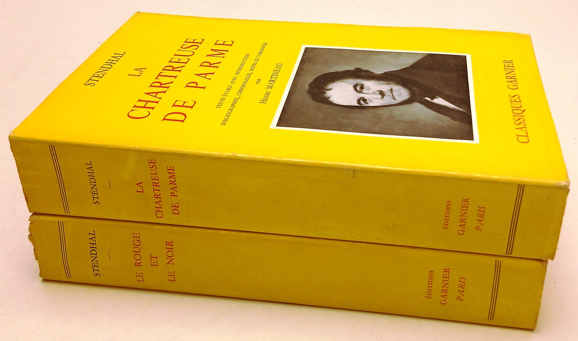 LN- LE ROUGE ET NOIR LA CHARTREUSE DE PARME- STENDHAL- CLASSIQUES GARNIER- ZFS53