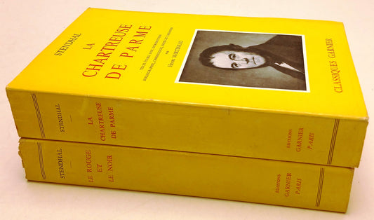 LN- LE ROUGE ET NOIR LA CHARTREUSE DE PARME- STENDHAL- CLASSIQUES GARNIER- ZFS53