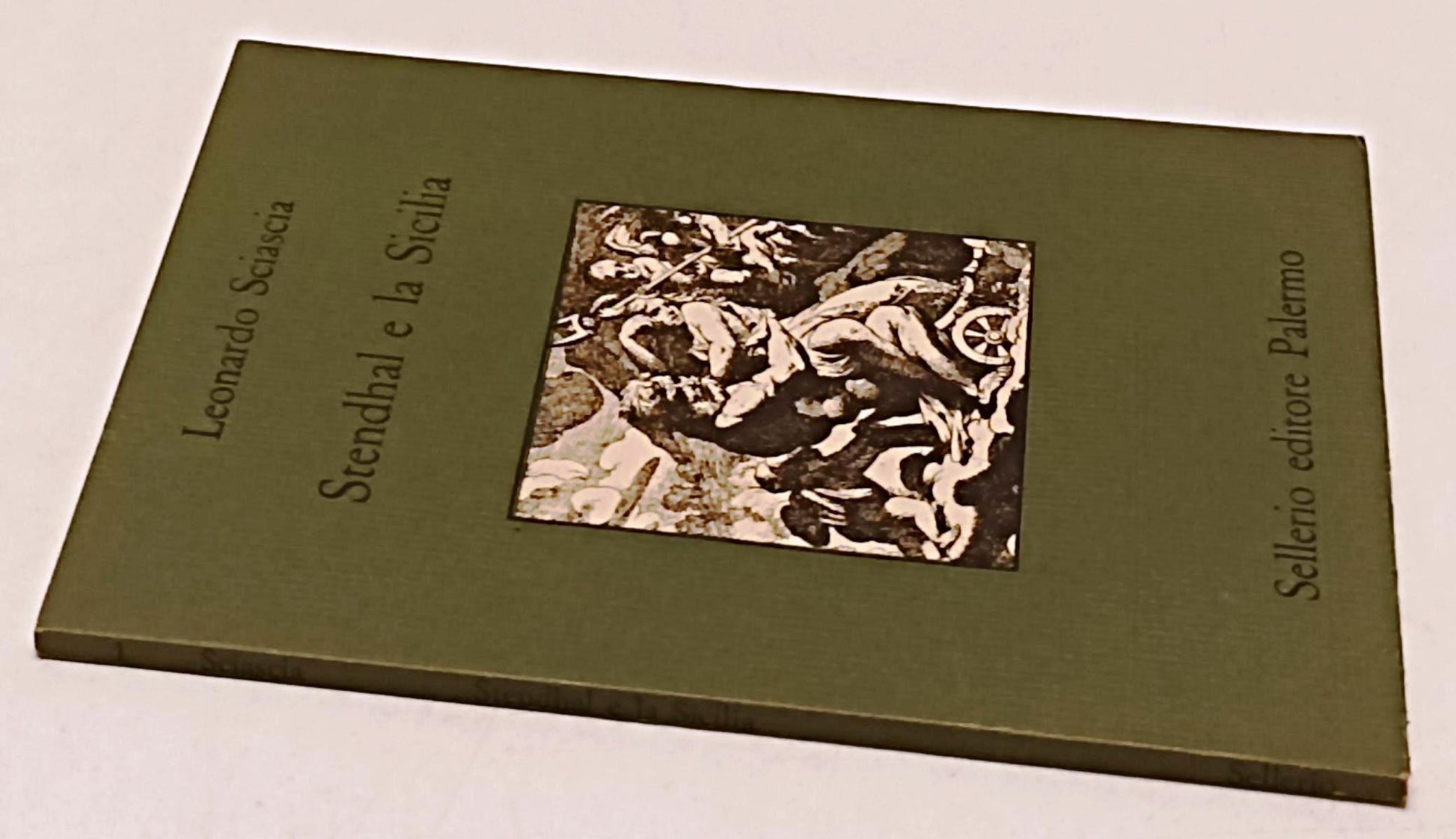 STENDHAL IN SICILIA- LEONARDO SCIASCIA- SELLERIO- QUADERNI-- 1985- B- XFS119