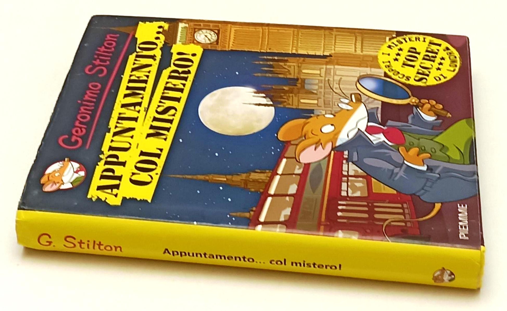 LN2- GERONIMO STILTON APPUNTAMENTO... COL MISTERO! - PIEMME - CS - JXS253