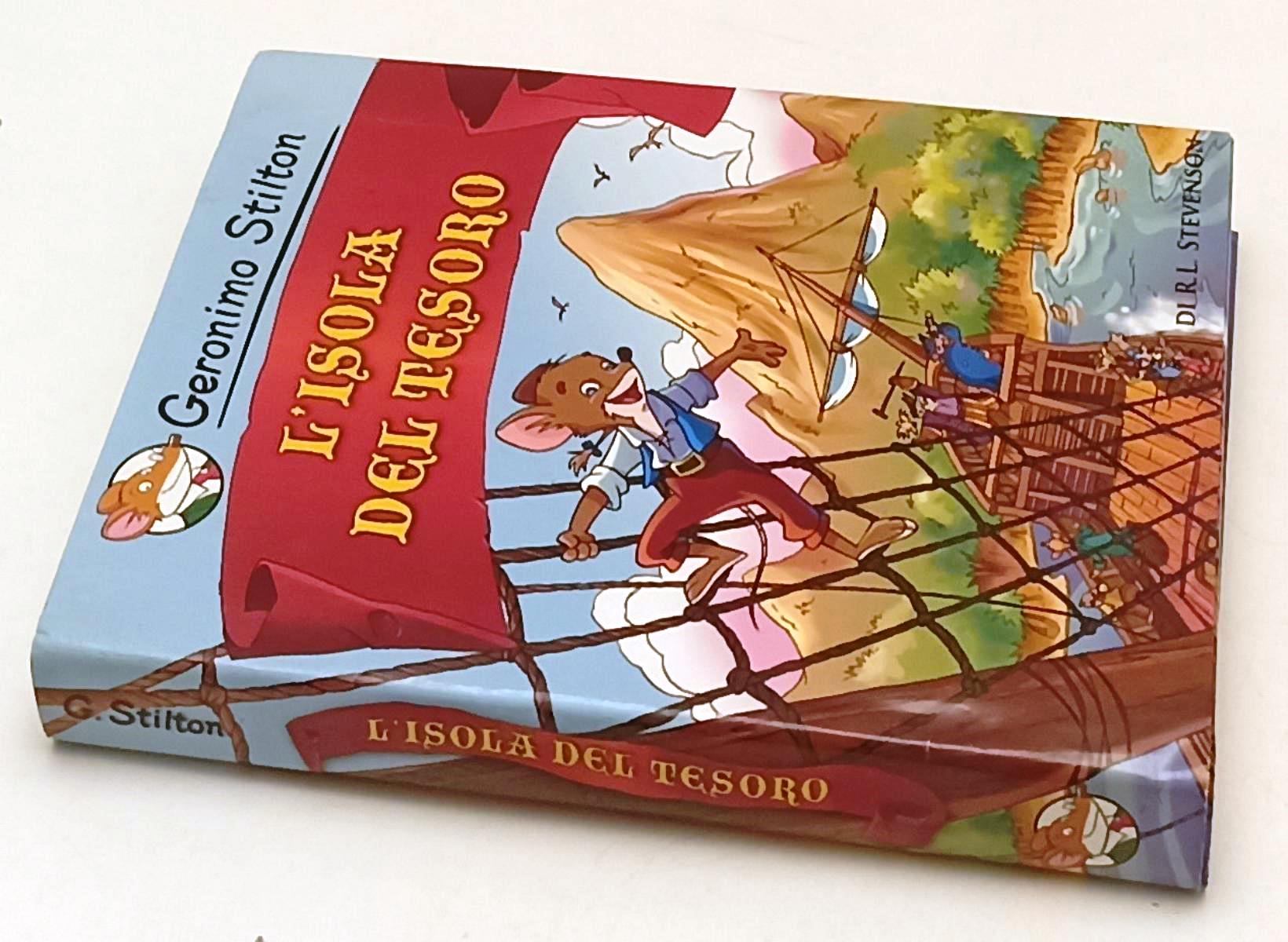 Geronimo Stilton L'isola del tesoro - Piemme - JXS253