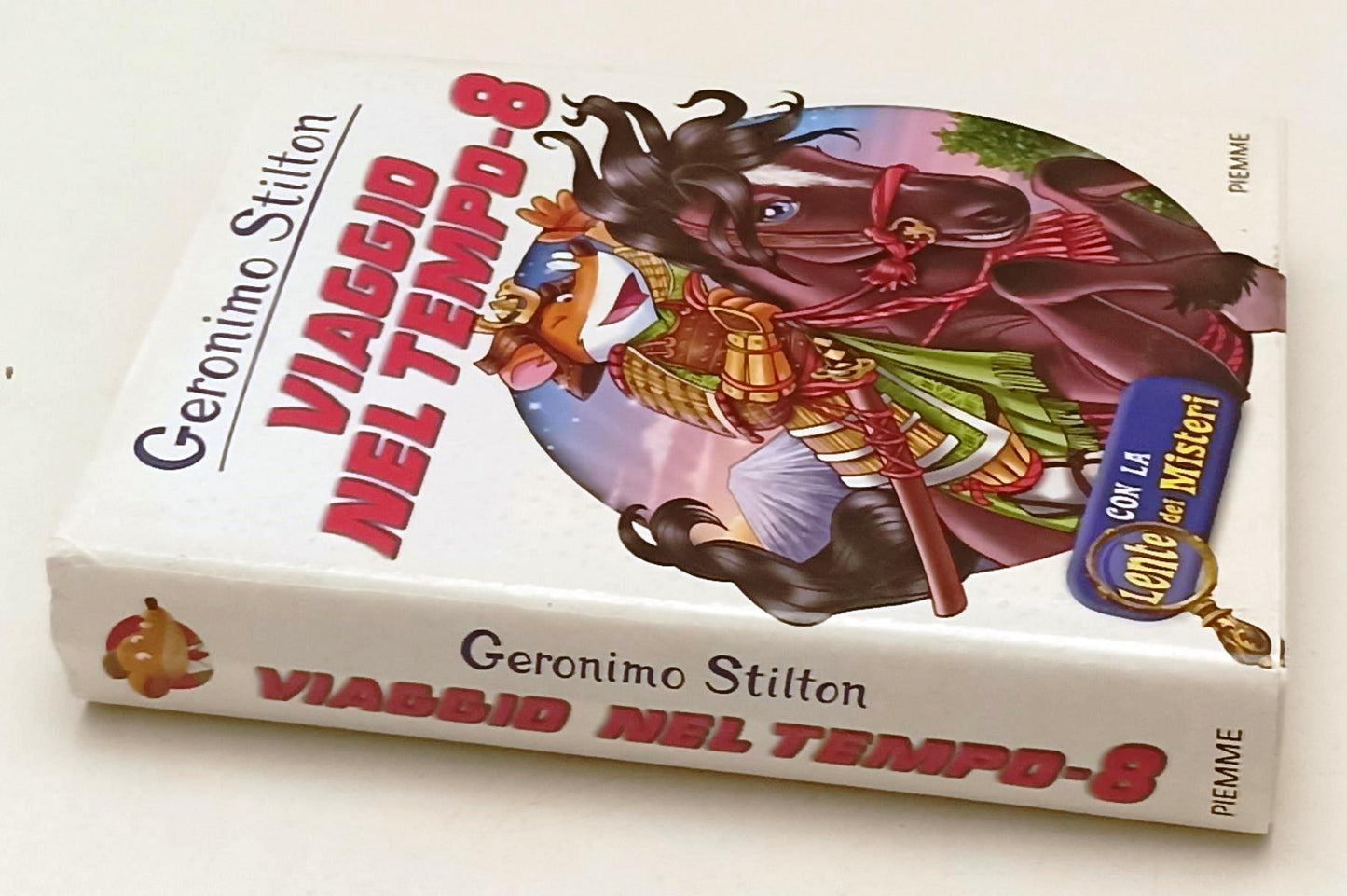 LN2- GERONIMO STILTON VIAGGIO NEL TEMPO 8 - PIEMME - CS - JXS253