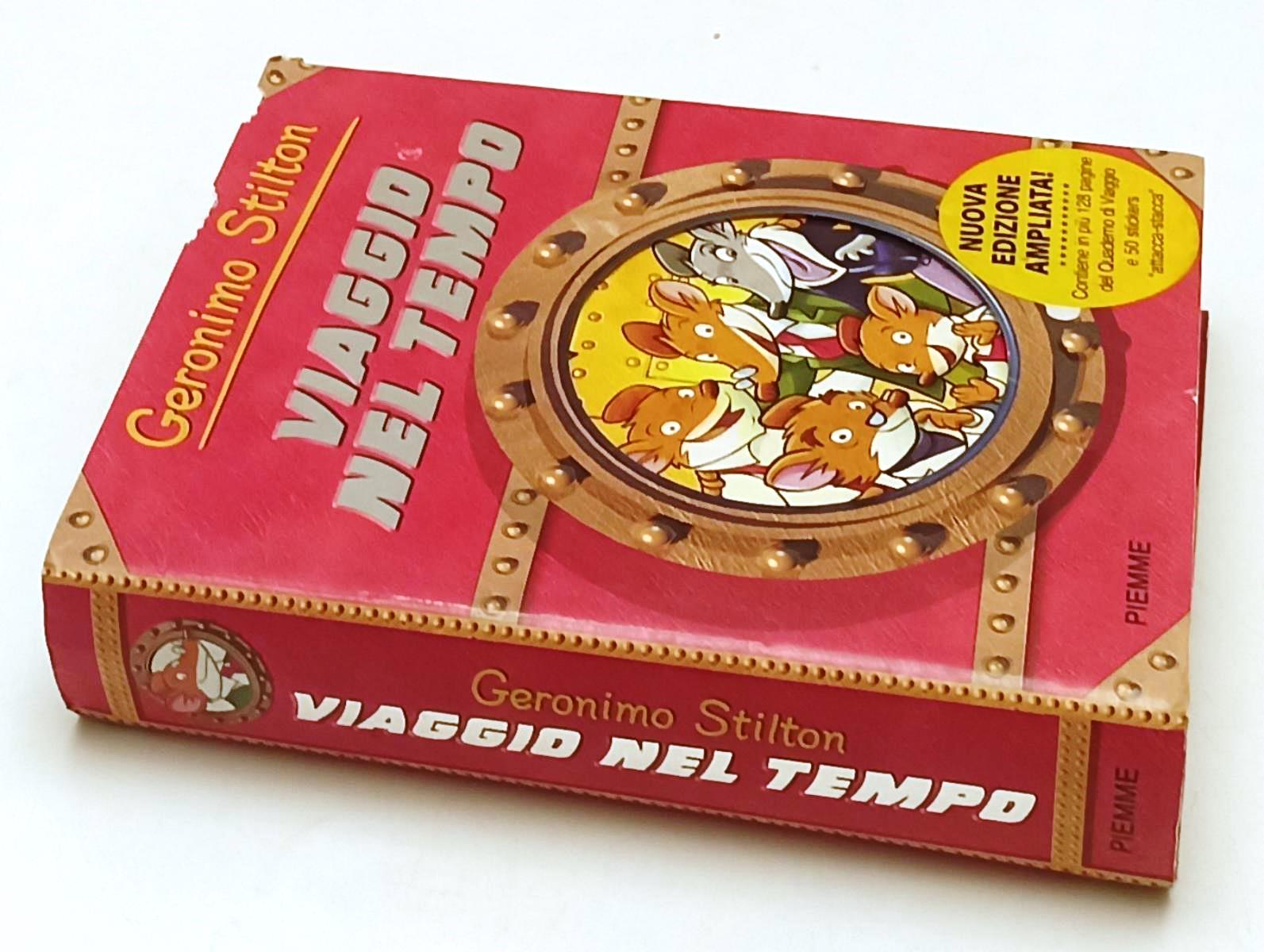 LN2- GERONIMO STILTON VIAGGIO NEL TEMPO - PIEMME - CS - JXS254