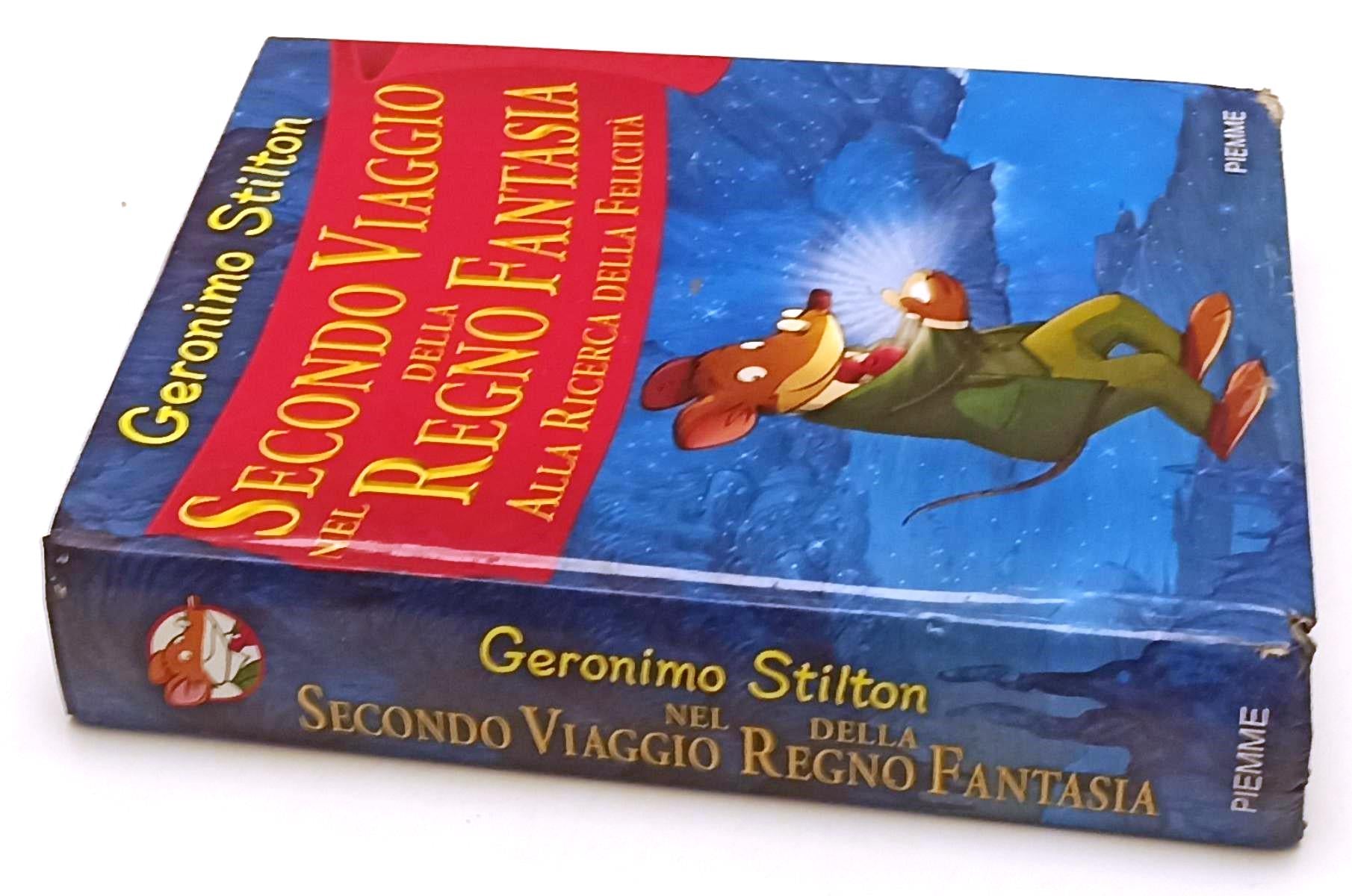 GERONIMO STILTON RICERCA FELICITA' REGNO FANTASIA 2 - PIEMME - C - JXS253