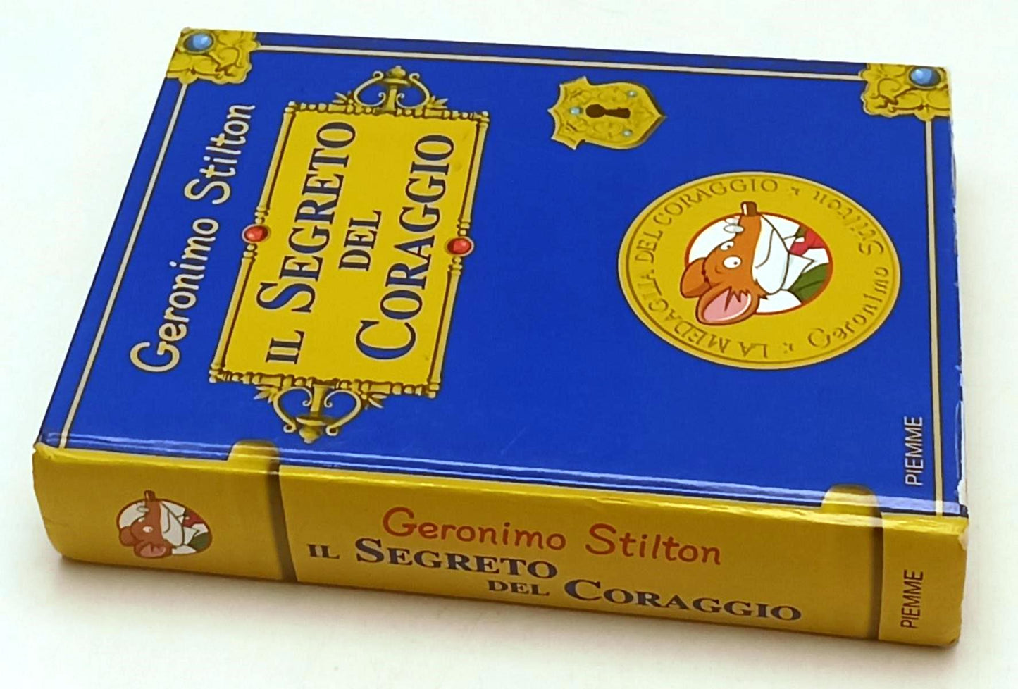 LN2- GERONIMO STILTON IL SEGRETO DEL CORAGGIO - PIEMME - C - JXS253
