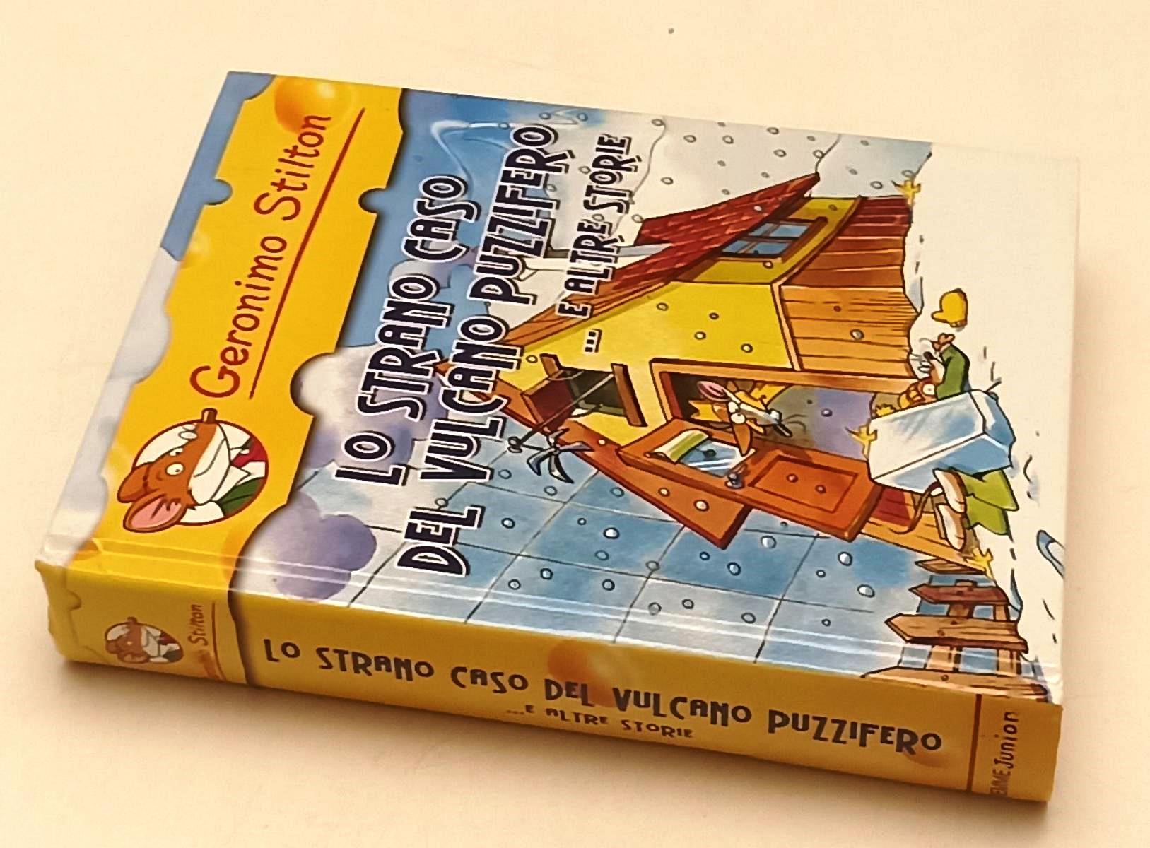 LN2- GERONIMO STILTON STRANO CASO DEL VULCANO PUZZIFERO -- PIEMME - C - JXS253
