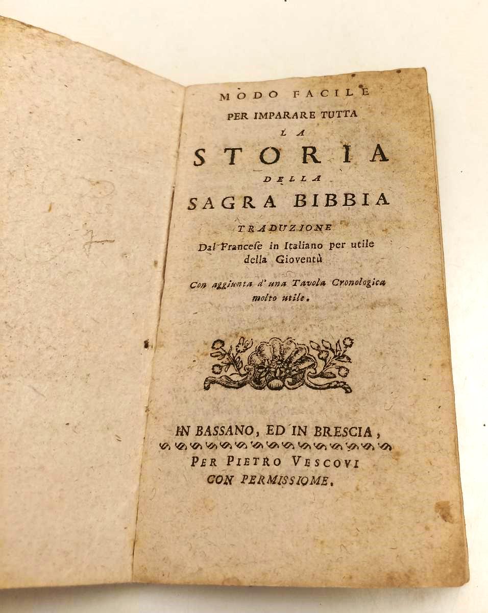 LH- MODO FACILE PER IMPARARE TUTTA LA STORIA DELLA SAGRA BIBBIA - B- XFS114