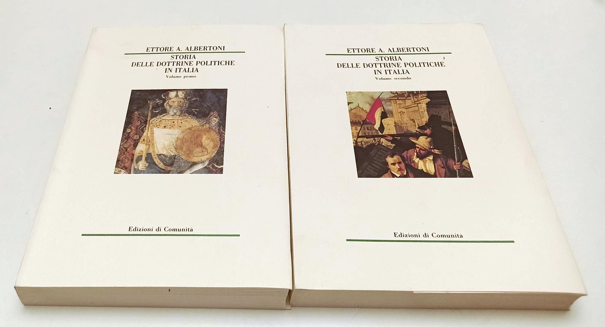 LS- STORIA DELLA DOTTRINE POLITICHE IN ITALIA 1/2 - ETTORE ALBERTONI - B- YFS566