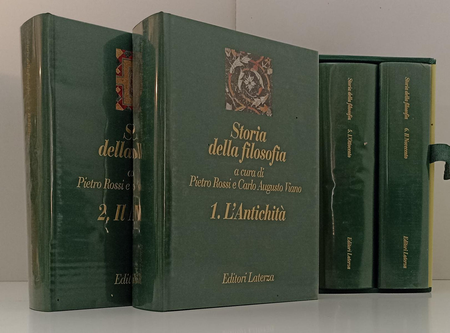 LS- STORIA DELLA FILOSOFIA COFANETTO 6 VOLUMI- ROSSI VIANO- LATERZA- 1993/99-XFS