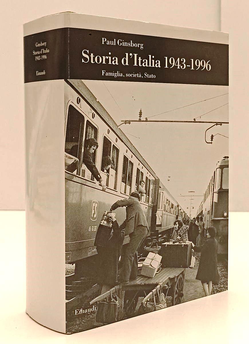 LS- STORIA D'ITALIA 1943/1996 - PAUL GINSBORG - EINAUDI -- 1a ED.- 1998- CS- XFS