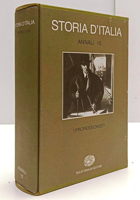 LS- STORIA D'ITALIA ANNALI 10 I PROFESSIONISTI-- EINAUDI-- 1a ED.- 1996- CS- XFS