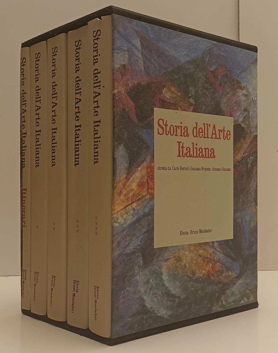 LT- STORIA DELL'ARTE ITALIANA 5 VOLUMI COFANETTO -- ELECTA MONDADORI--- 1988- CS- YFS
