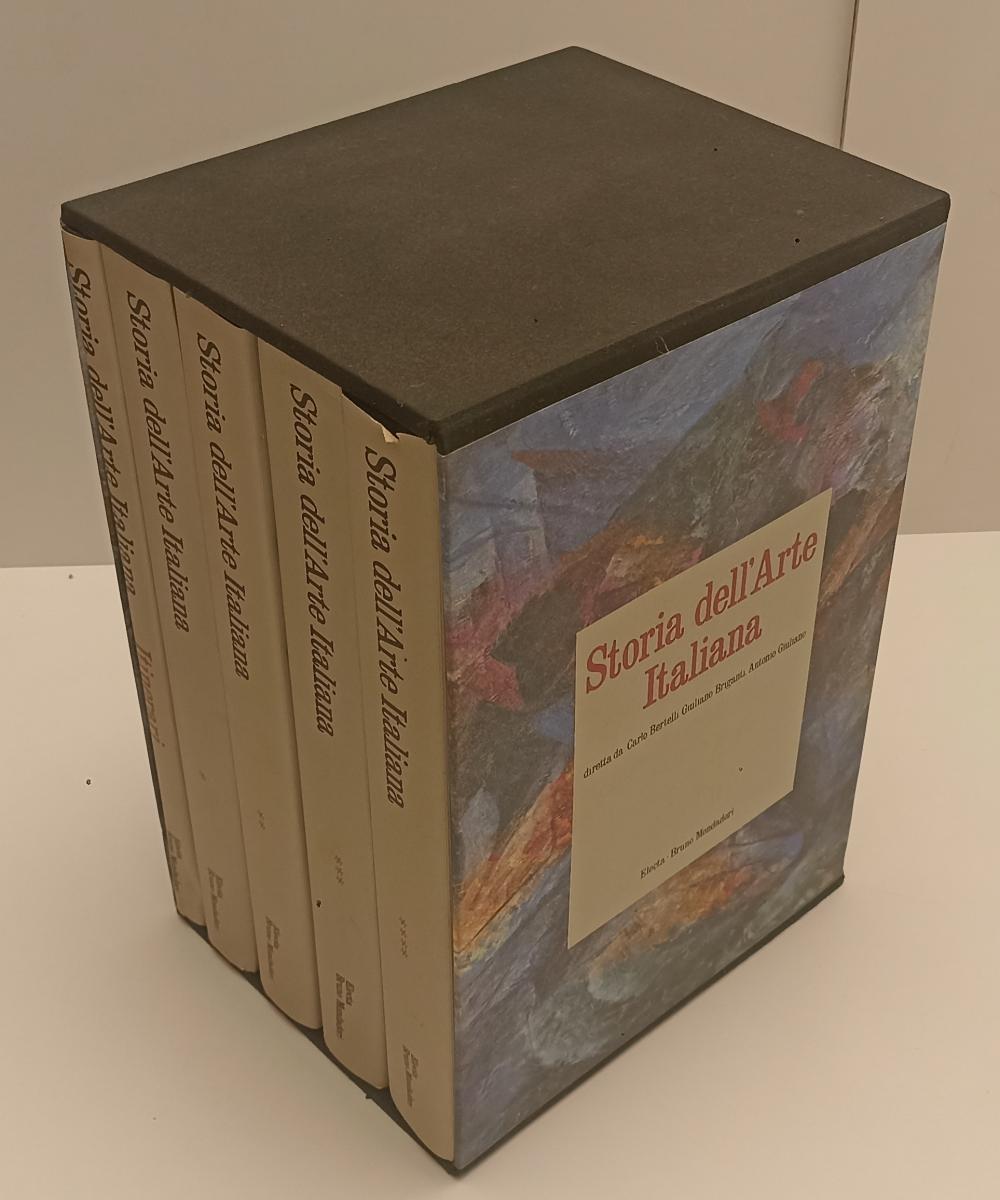 LT- STORIA DELL'ARTE ITALIANA 5 VOLUMI COFANETTO -- ELECTA MONDADORI--- 1988- CS- YFS