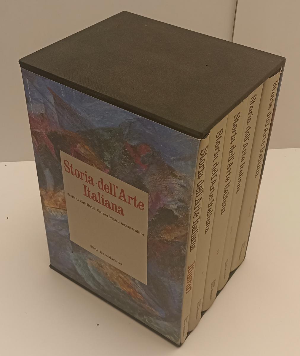 LT- STORIA DELL'ARTE ITALIANA 5 VOLUMI COFANETTO -- ELECTA MONDADORI--- 1988- CS- YFS
