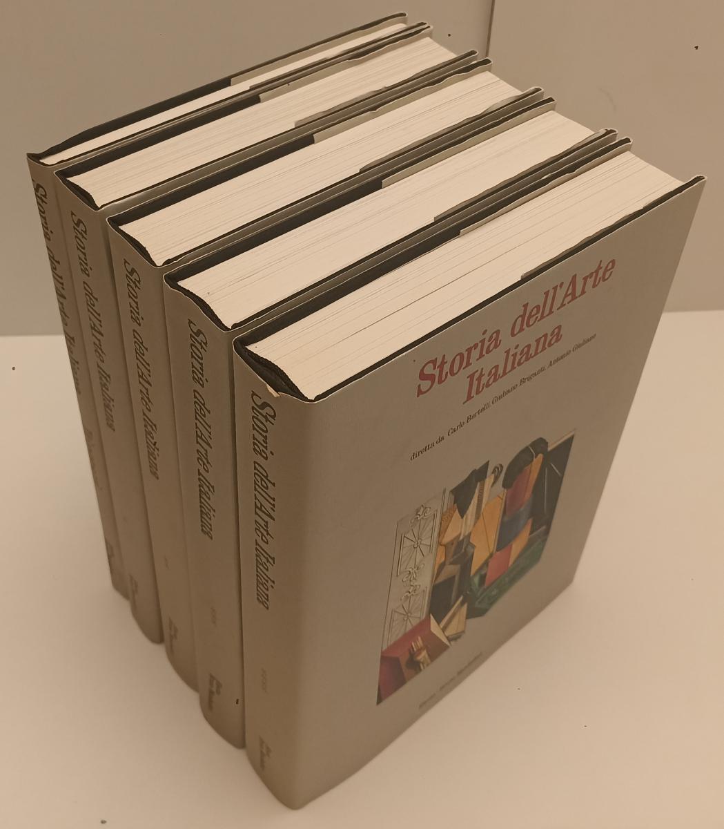 LT- STORIA DELL'ARTE ITALIANA 5 VOLUMI COFANETTO -- ELECTA MONDADORI--- 1988- CS- YFS