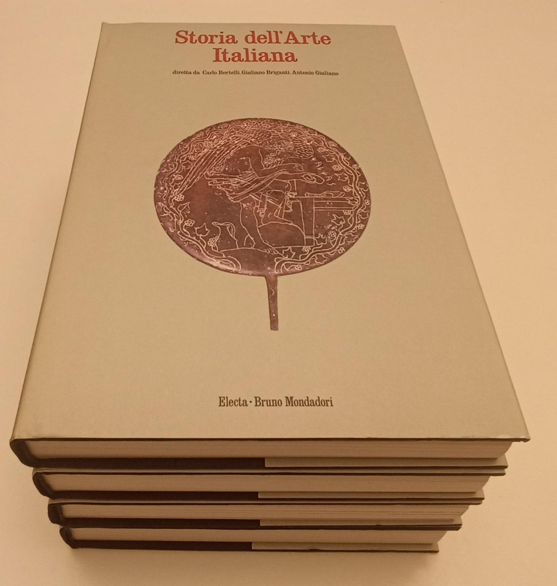 LT- STORIA DELL'ARTE ITALIANA 5 VOLUMI COFANETTO -- ELECTA MONDADORI--- 1988- CS- YFS