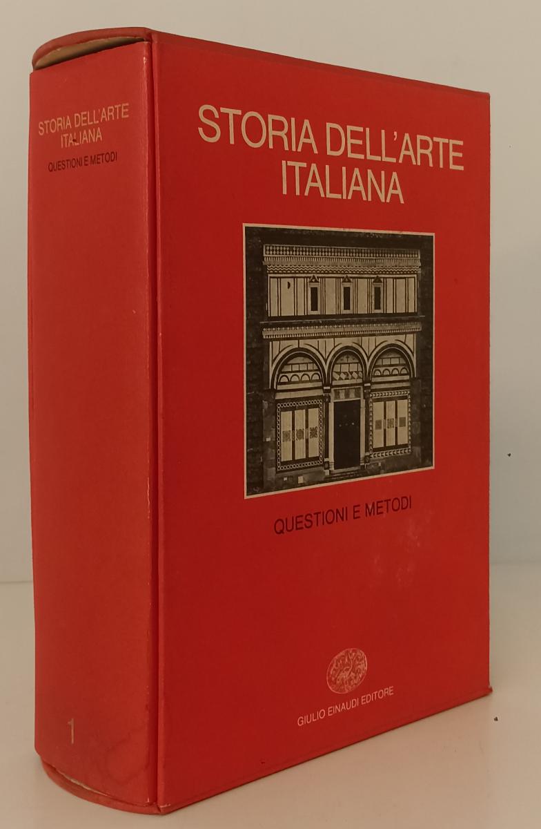 LT- STORIA DELL'ARTE ITALIANA 1 QUESTIONI E METODI -- EINAUDI --- 1979- CS- XFS