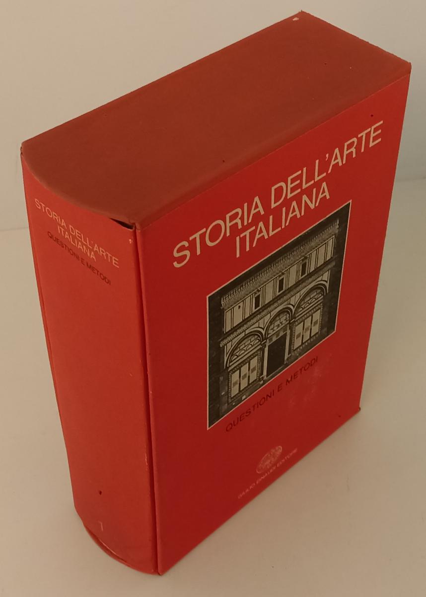LT- STORIA DELL'ARTE ITALIANA 1 QUESTIONI E METODI -- EINAUDI --- 1979- CS- XFS