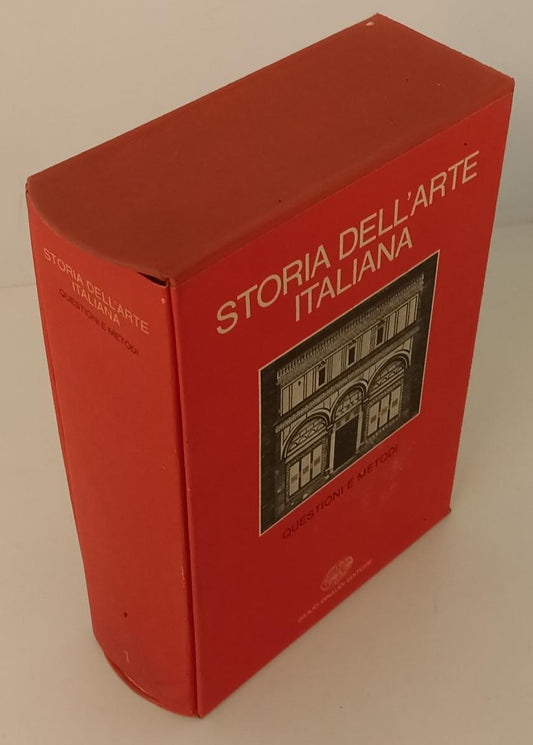 LT- STORIA DELL'ARTE ITALIANA 1 QUESTIONI E METODI -- EINAUDI --- 1979- CS- XFS