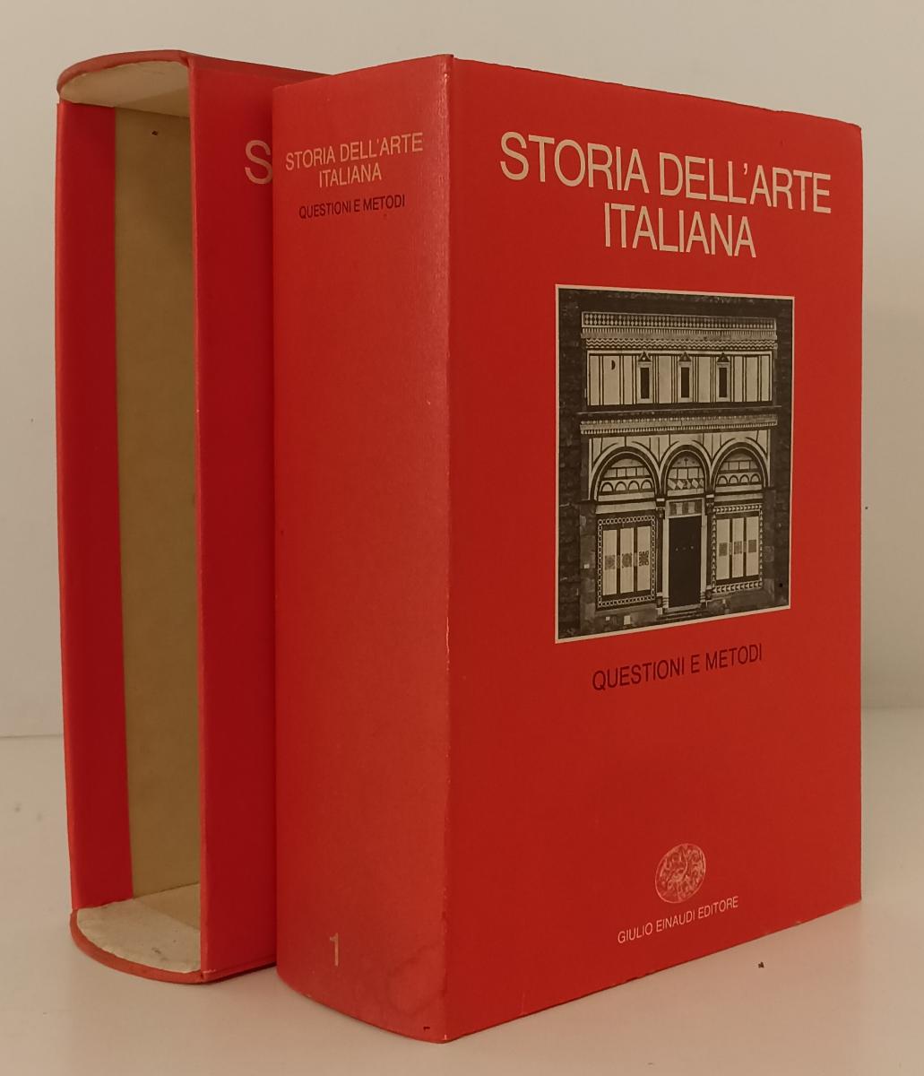 LT- STORIA DELL'ARTE ITALIANA 1 QUESTIONI E METODI -- EINAUDI --- 1979- CS- XFS