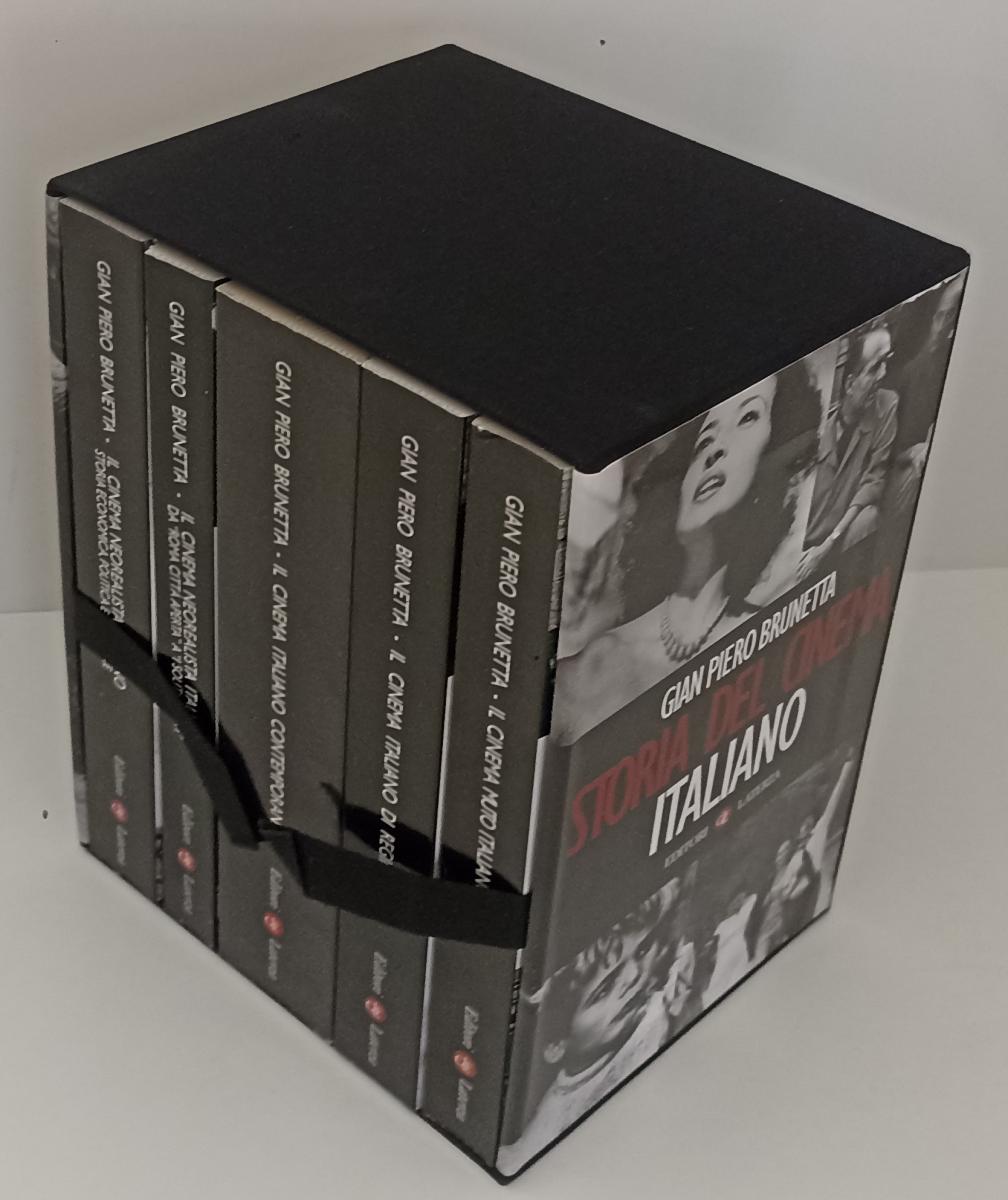 LZ- STORIA DEL CINEMA ITALIANO COFANETTO 5 VOLUMI - BRUNETTA - LATERZA - B - XFS