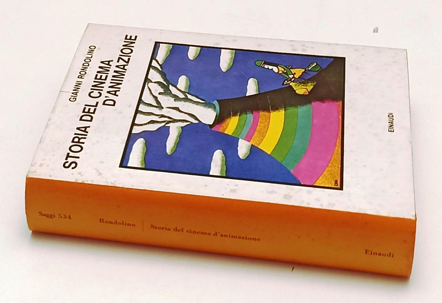 LS- STORIA DEL CINEMA D'ANIMAZIONE - RONDOLINO - EINAUDI-- 1a ED.- 1974- CS- XFS