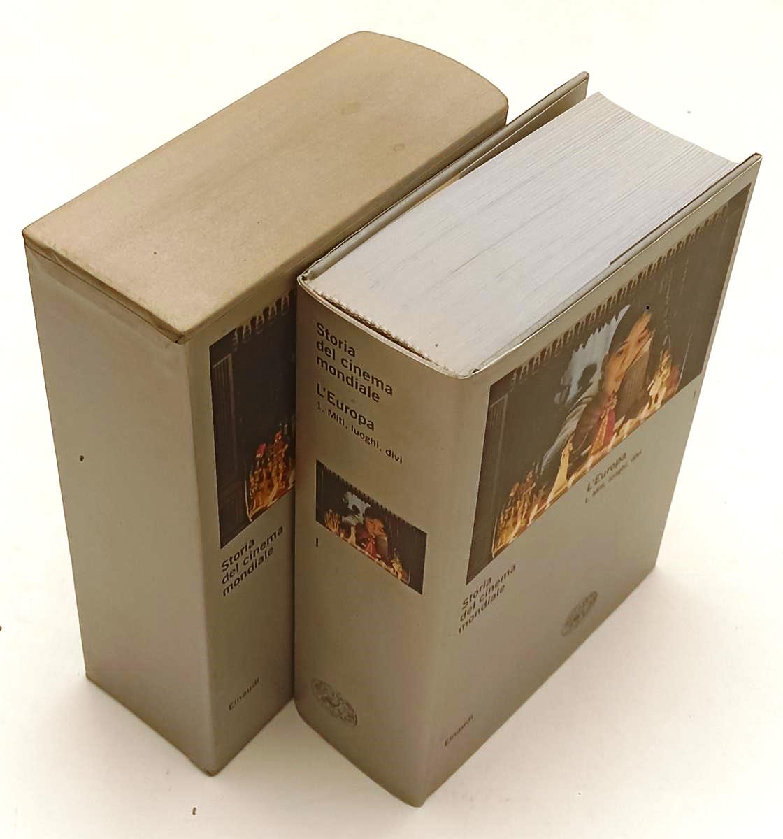 LW- STORIA DEL CINEMA MONDIALE I L'EUROPA 1 -- EINAUDI -- 1a ED. - 1999- CS- XFS