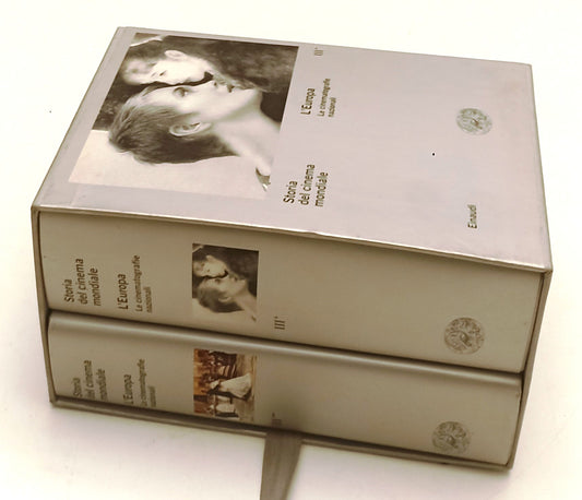 LW- STORIA DEL CINEMA MONDIALE III 2 VOLUMI L'EUROPA- EINAUDI- 1a- 2000- CS- XFS
