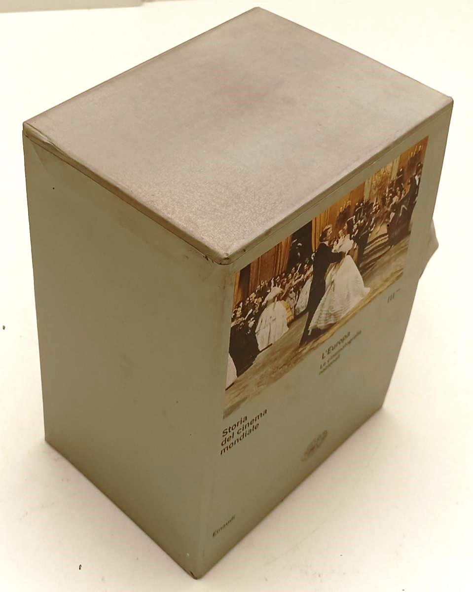 LW- STORIA DEL CINEMA MONDIALE III 2 VOLUMI L'EUROPA- EINAUDI- 1a- 2000- CS- XFS
