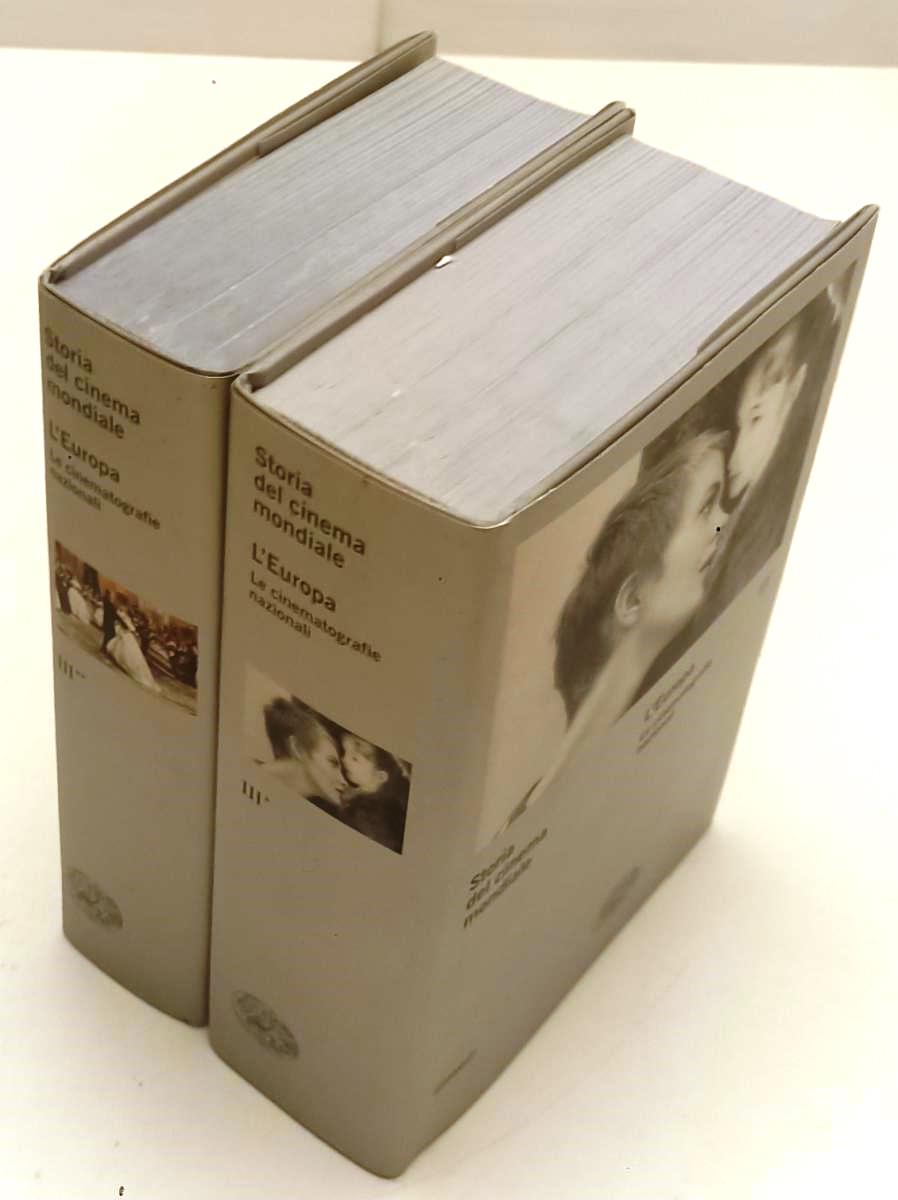 LW- STORIA DEL CINEMA MONDIALE III 2 VOLUMI L'EUROPA- EINAUDI- 1a- 2000- CS- XFS