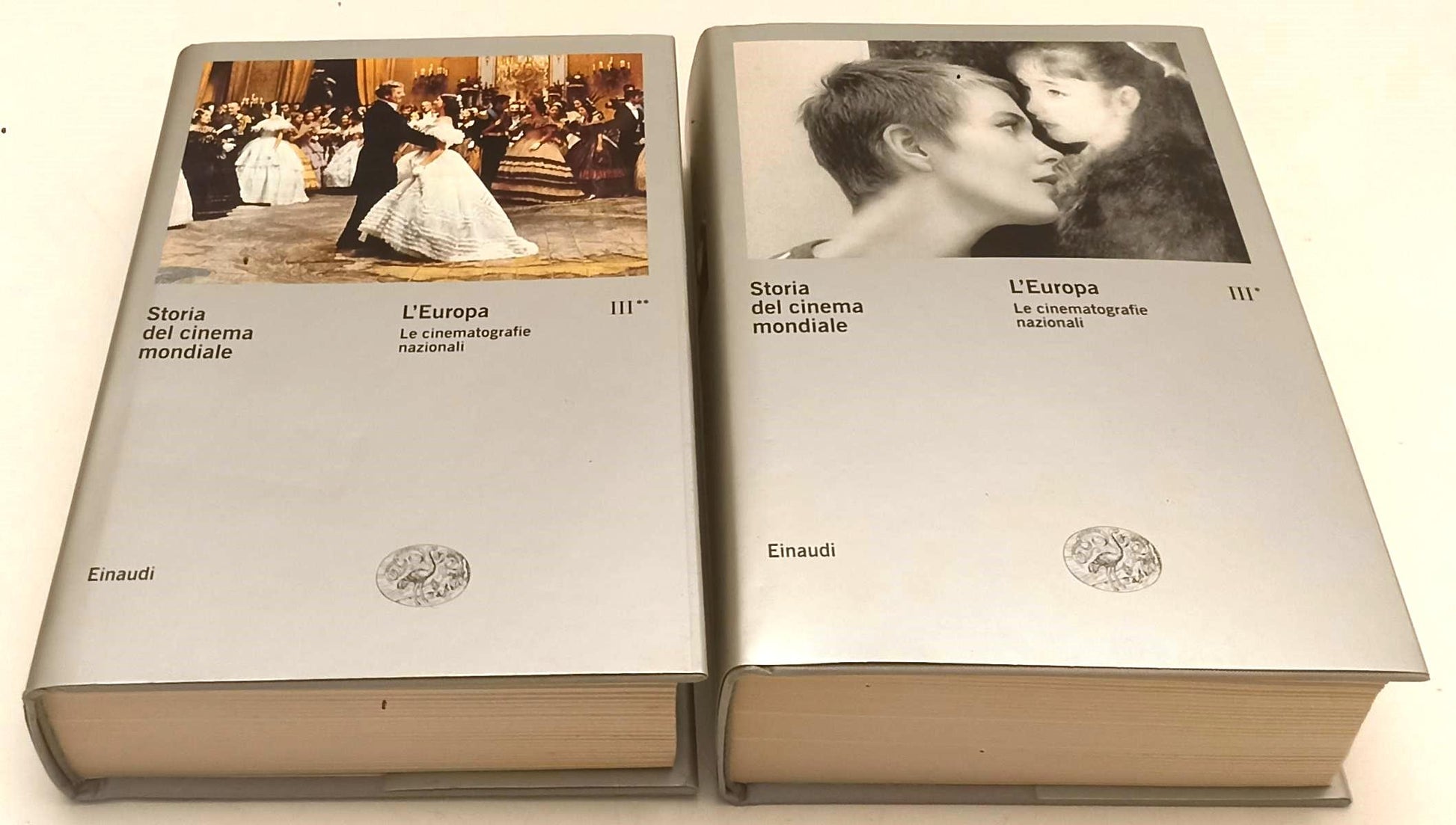 LW- STORIA DEL CINEMA MONDIALE III 2 VOLUMI L'EUROPA- EINAUDI- 1a- 2000- CS- XFS