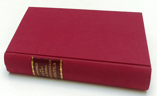 LS- STORIA COSTITUZIONALE POLITICA RISORGIMENTO ITALIANO - ZANICHELLI- C- YFS589