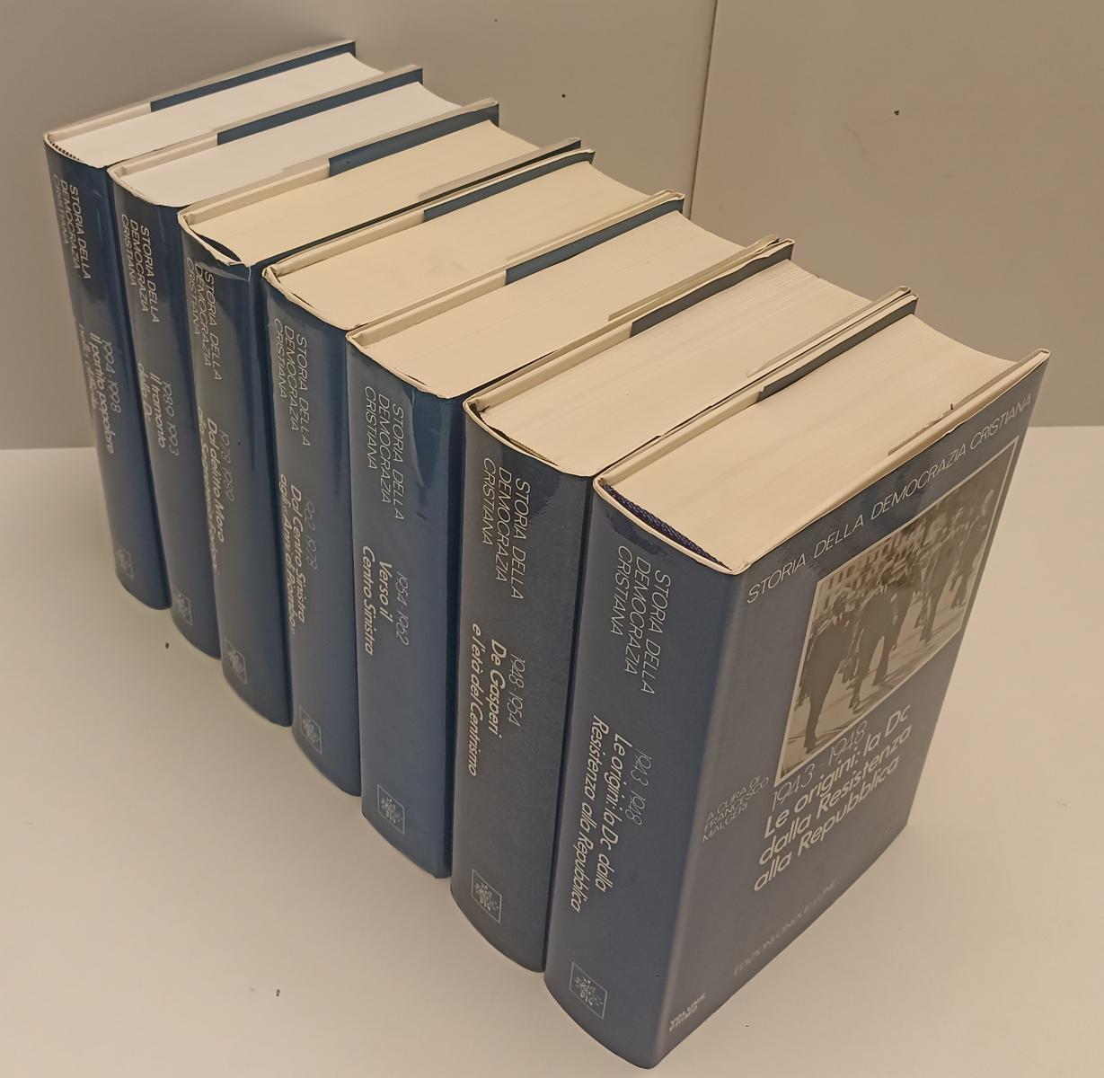 LS- STORIA DELLA DEMOCRAZIA CRISTIANA VOLUMI 1/7- CINQUE LUNE- 1987/2000 --BLCG4
