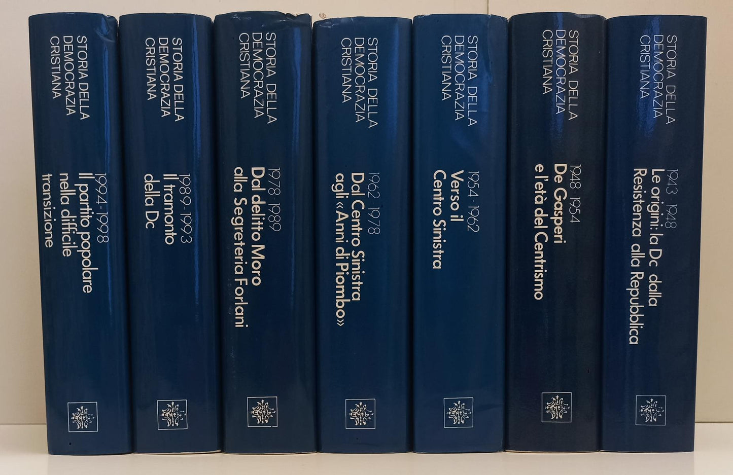 LS- STORIA DELLA DEMOCRAZIA CRISTIANA VOLUMI 1/7- CINQUE LUNE- 1987/2000 --BLCG4