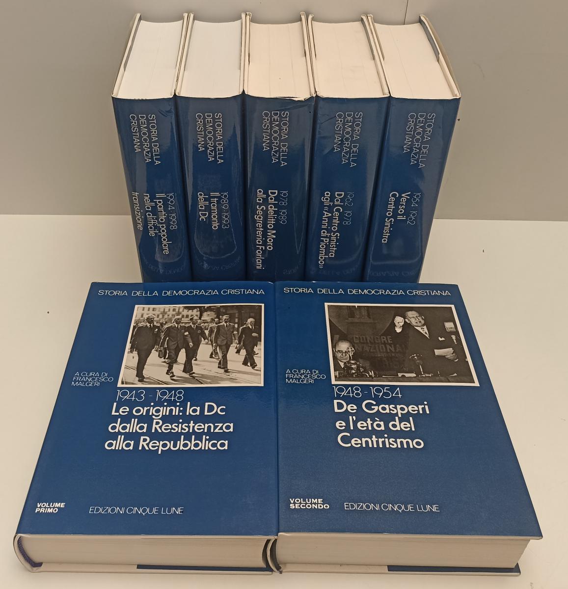 LS- STORIA DELLA DEMOCRAZIA CRISTIANA VOLUMI 1/7- CINQUE LUNE- 1987/2000 --BLCG4