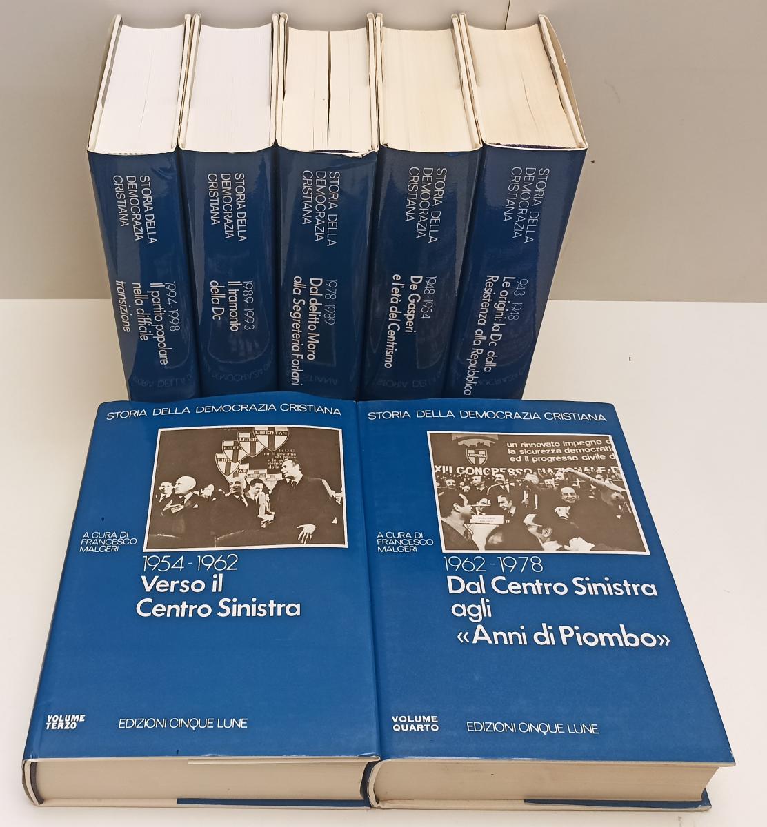 LS- STORIA DELLA DEMOCRAZIA CRISTIANA VOLUMI 1/7- CINQUE LUNE- 1987/2000 --BLCG4