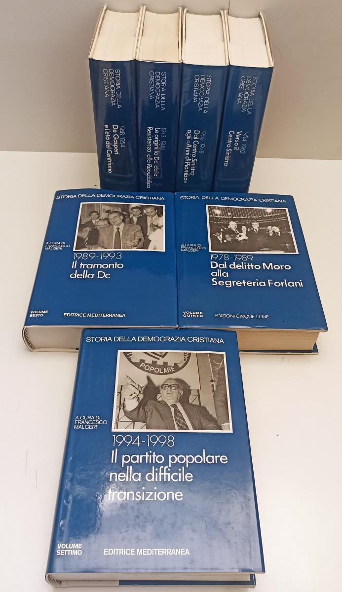 LS- STORIA DELLA DEMOCRAZIA CRISTIANA VOLUMI 1/7- CINQUE LUNE- 1987/2000 --BLCG4