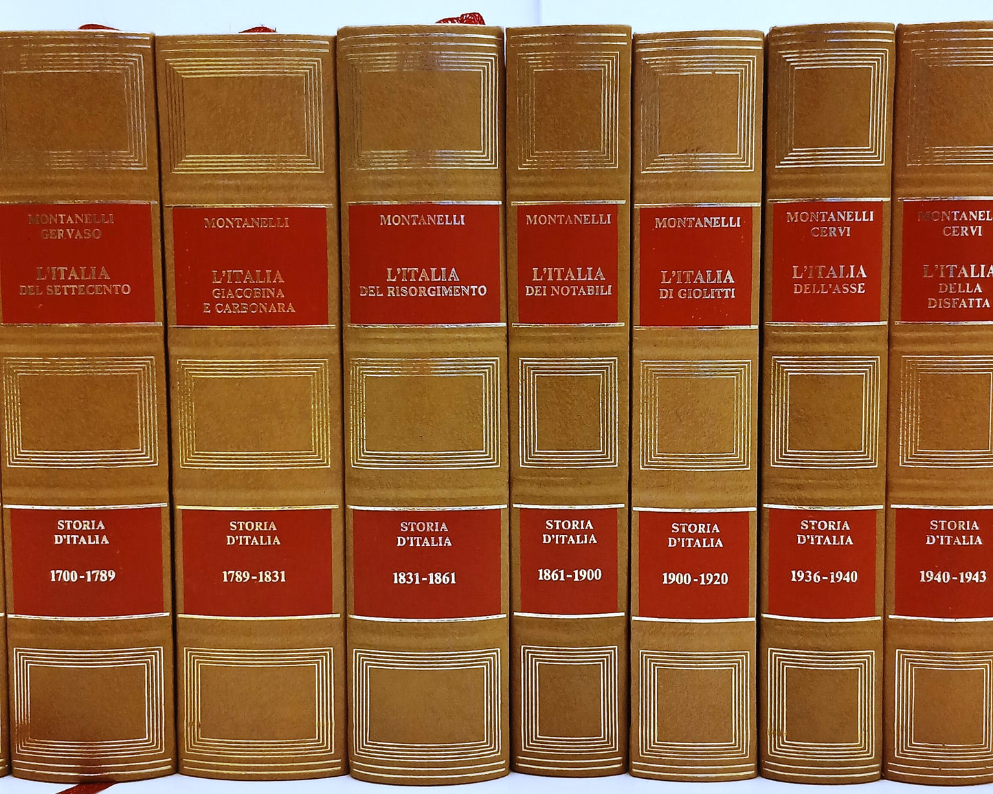 LS- STORIA D'ITALIA LOTTO 14 VOLUMI - MONTANELLI GERVASO- CDE--- 1986- C- BLCP53