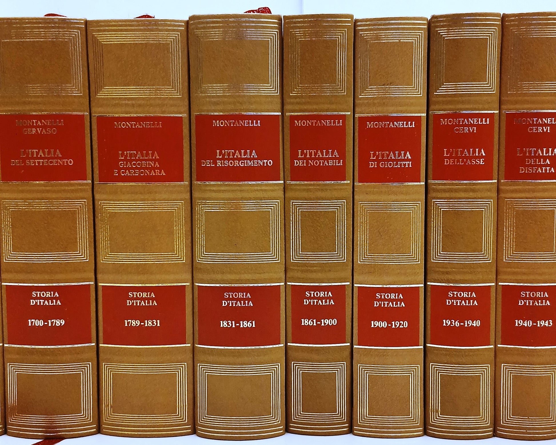 LS- STORIA D'ITALIA LOTTO 14 VOLUMI - MONTANELLI GERVASO- CDE--- 1986- C- BLCP53