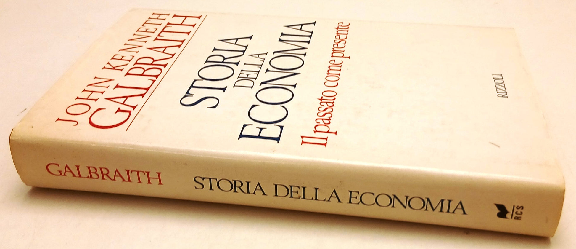 LS- STORIA DELLA ECONOMIA - JOHN KENNETH GALBRAITH - RIZZOLI--- 1988- CS- YFS962