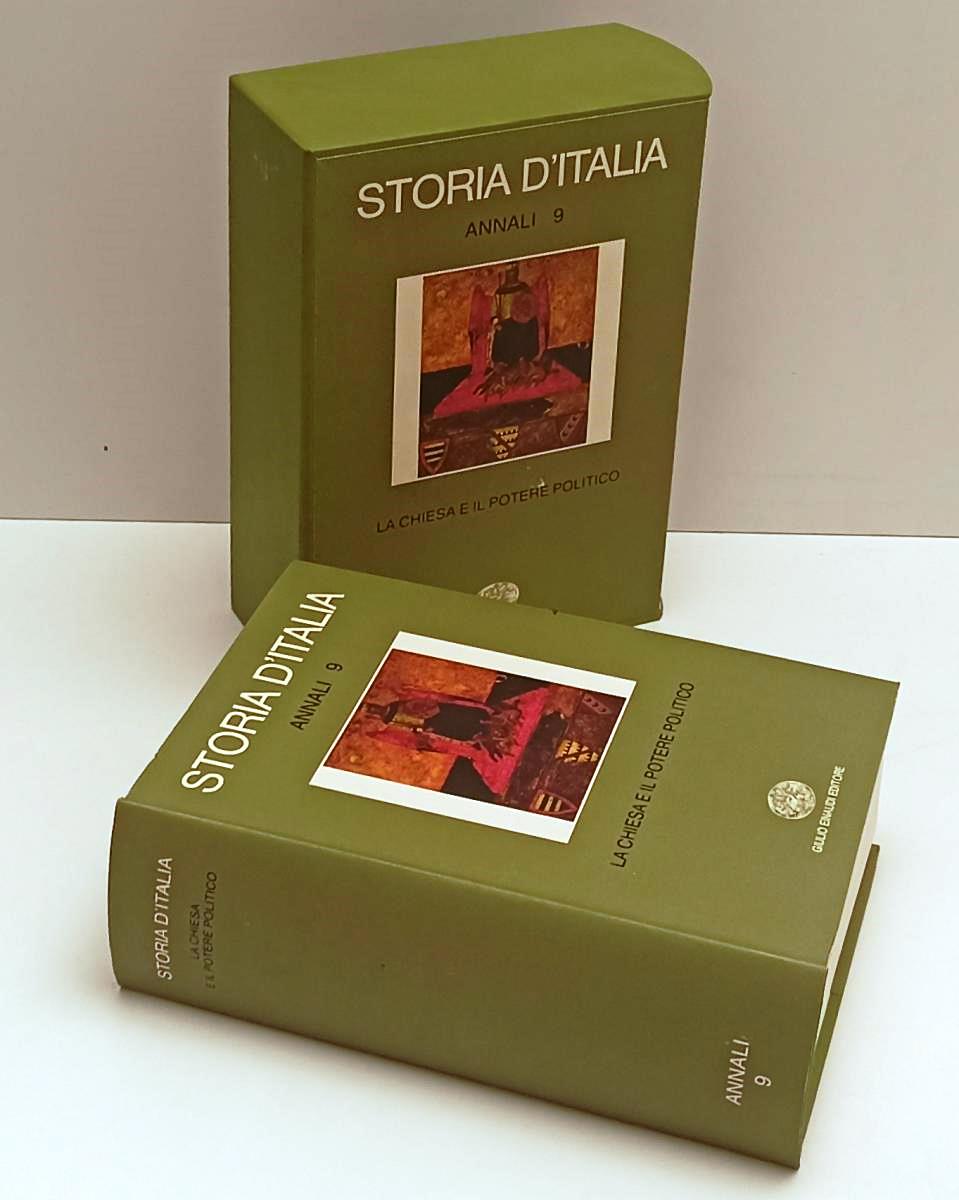 LS- STORIA D'ITALIA ANNALI 9 LA CHIESA E IL POTERE POLITICO - EINAUDI- 1986- XFS