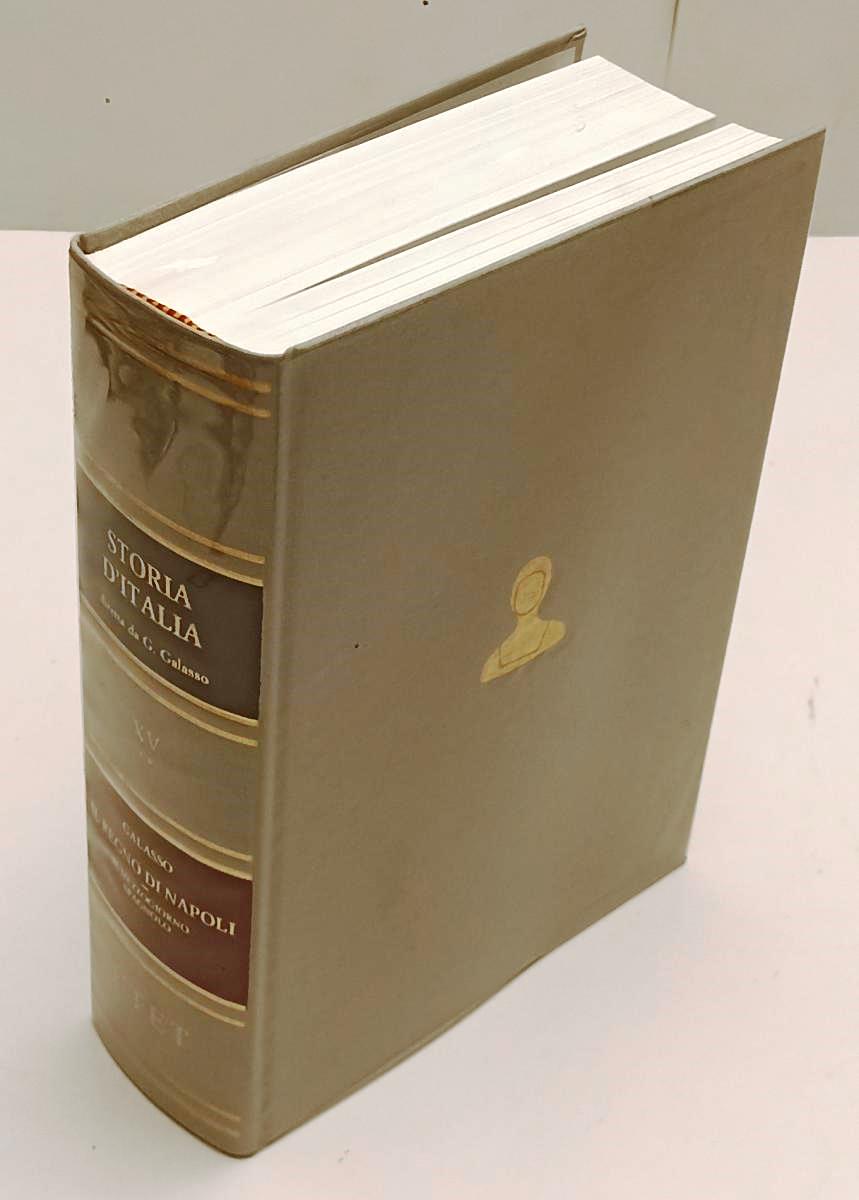 LS- STORIA D'ITALIA VOLUME XV 2 REGNO DI NAPOLI - GALASSO- UTET--- 2005- CS- XFS