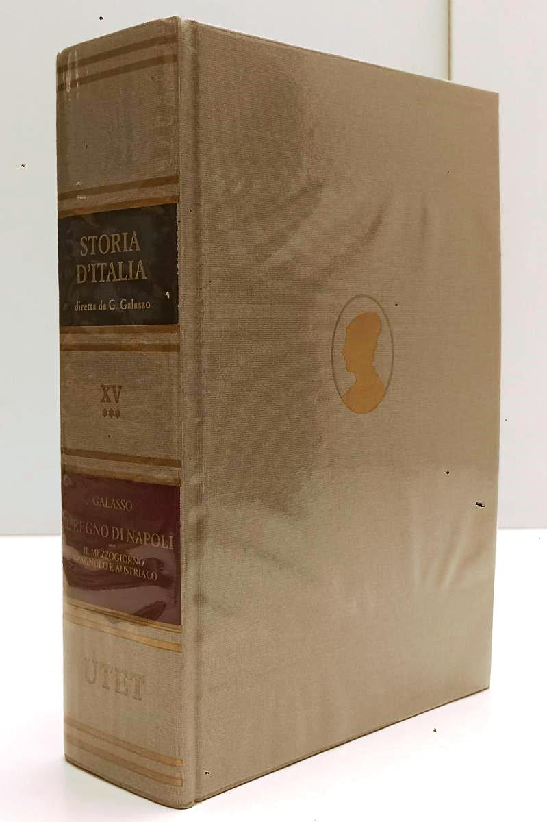 LS- STORIA D'ITALIA VOLUME XV 3 REGNO DI NAPOLI - GALASSO- UTET--- 2006- CS- XFS
