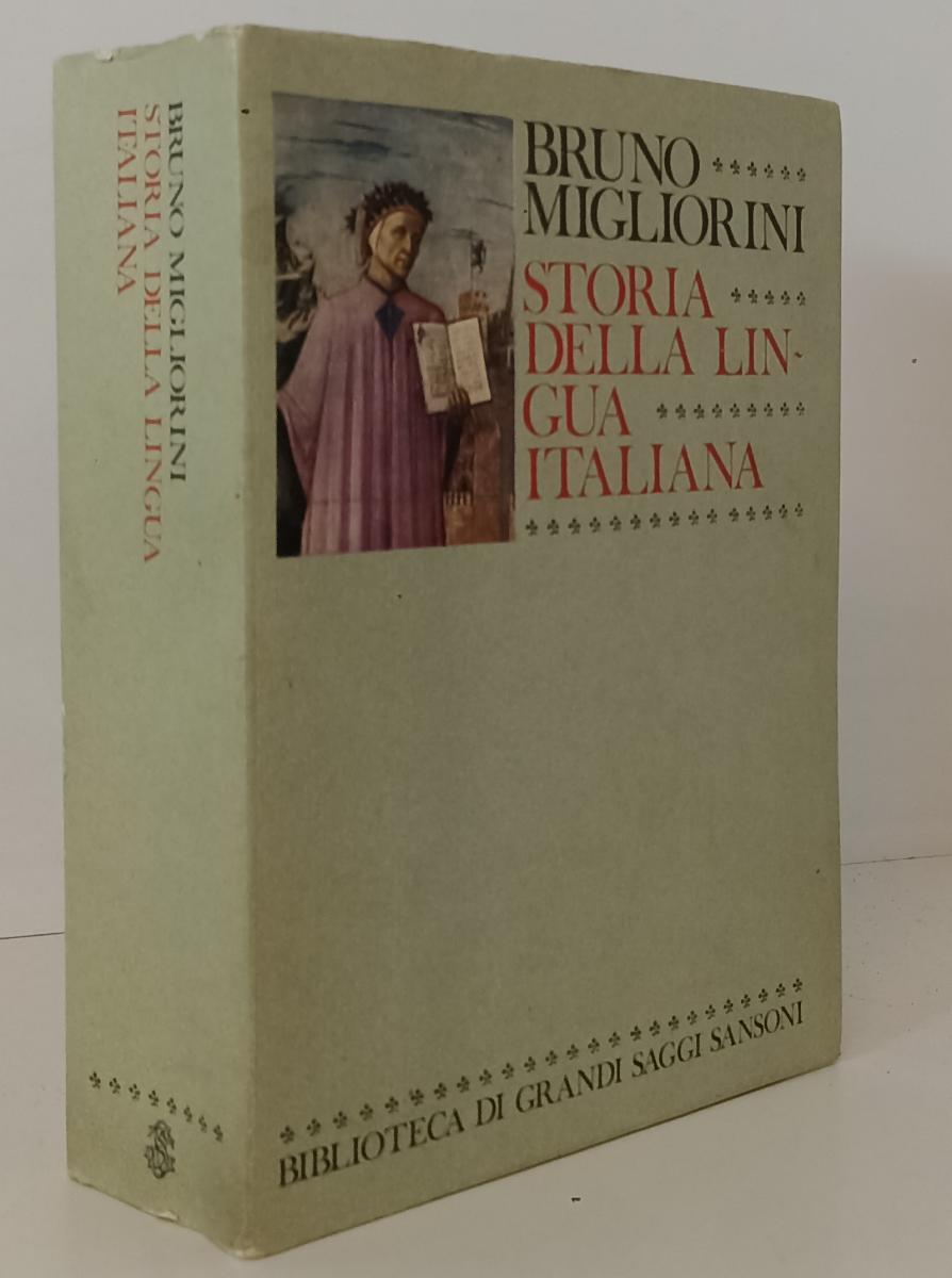 LS- STORIA DELLA LINGUA ITALIANA - BRUNO MIGLIORINI- SANSONI- SAGGI--- B- YFS209