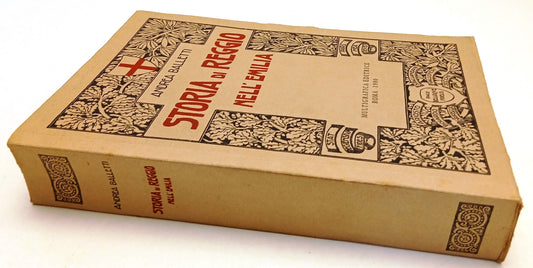 LS- STORIA DI REGGIO NELL'EMILIA - ANDREA BALLETTI- MULTIGRAFICA- 1980- B- ZFS73