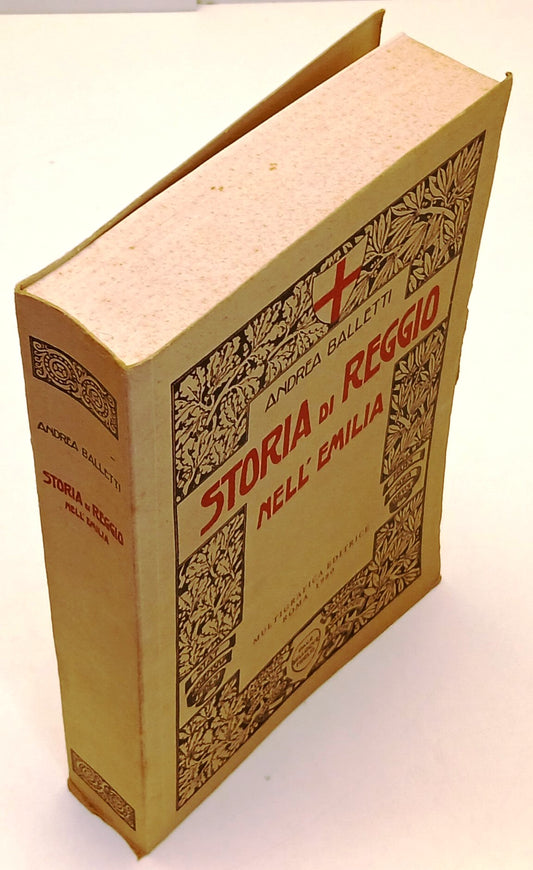 LS- STORIA DI REGGIO NELL'EMILIA - ANDREA BALLETTI- MULTIGRAFICA- 1980- B- ZFS73