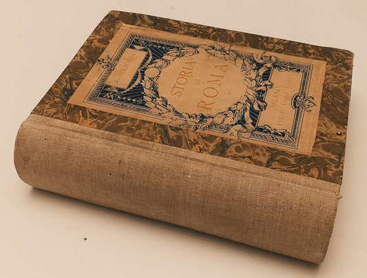 LH- STORIA DI ROMA - F. BERTOLINI PAGLIAGHI - FRATELLI TREVES--- 1886- C- YFS226