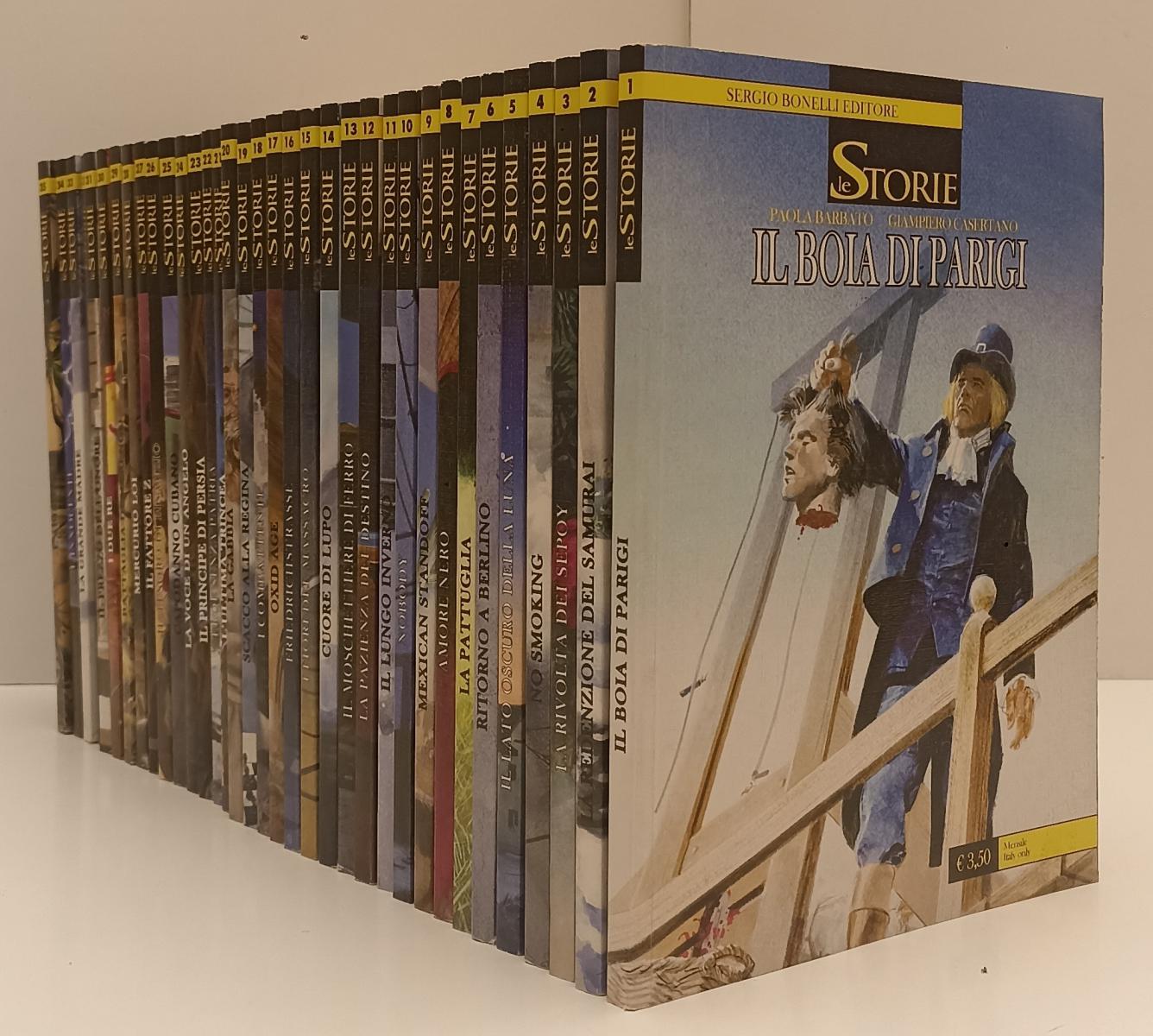 FB- LE STORIE 1/35 + LE STORIE SPECIALE 1/5 -- BONELLI -- B - C24