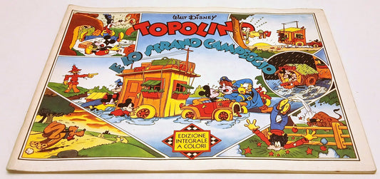 FD- GRANDI STORIE WALT DISNEY TOPOLINO E LO STRANO CAMPEGGIO- MONDADORI-1985-N25