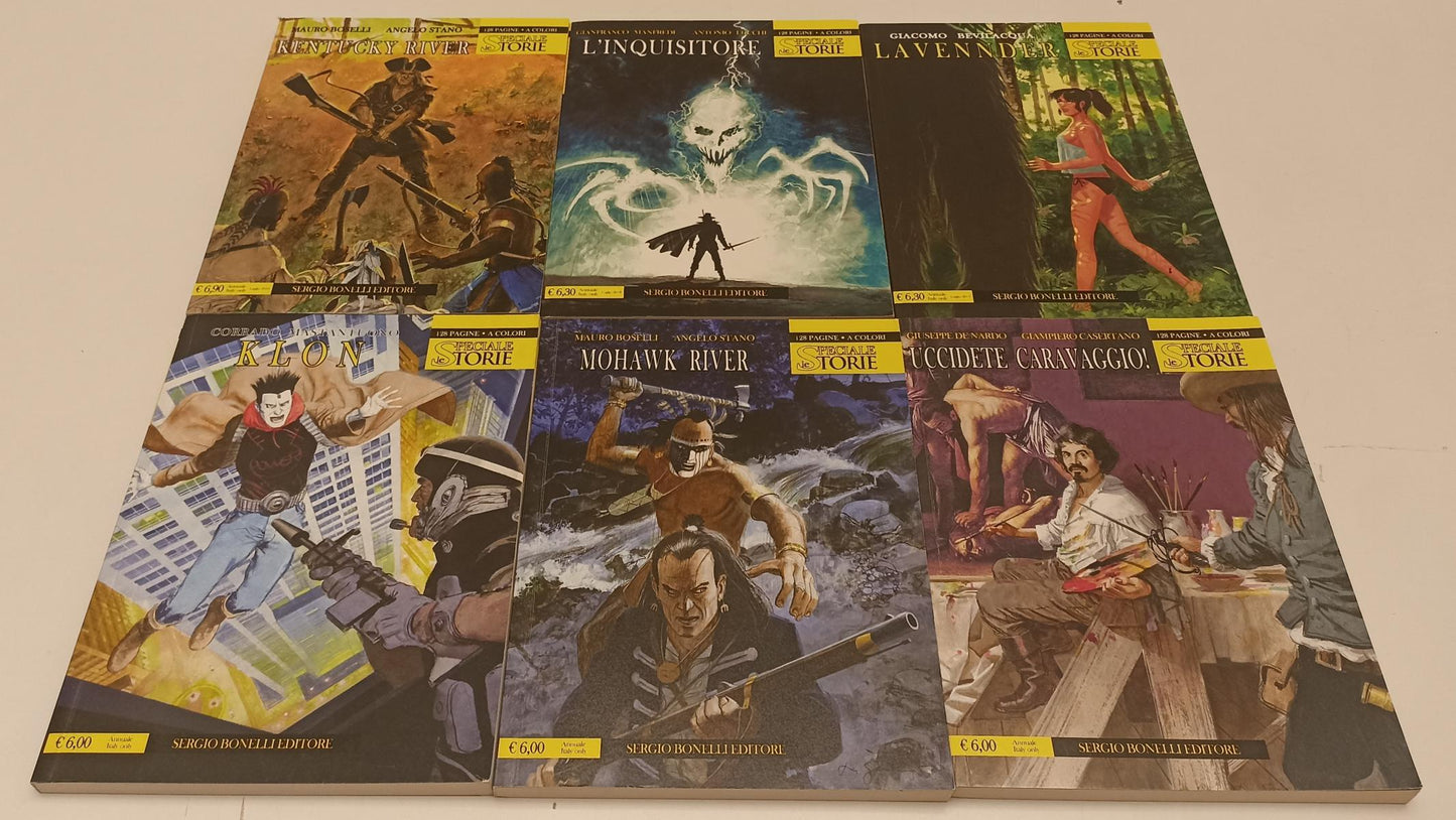 FB- LE STORIE 1/35 + LE STORIE SPECIALE 1/5 -- BONELLI -- B - C24